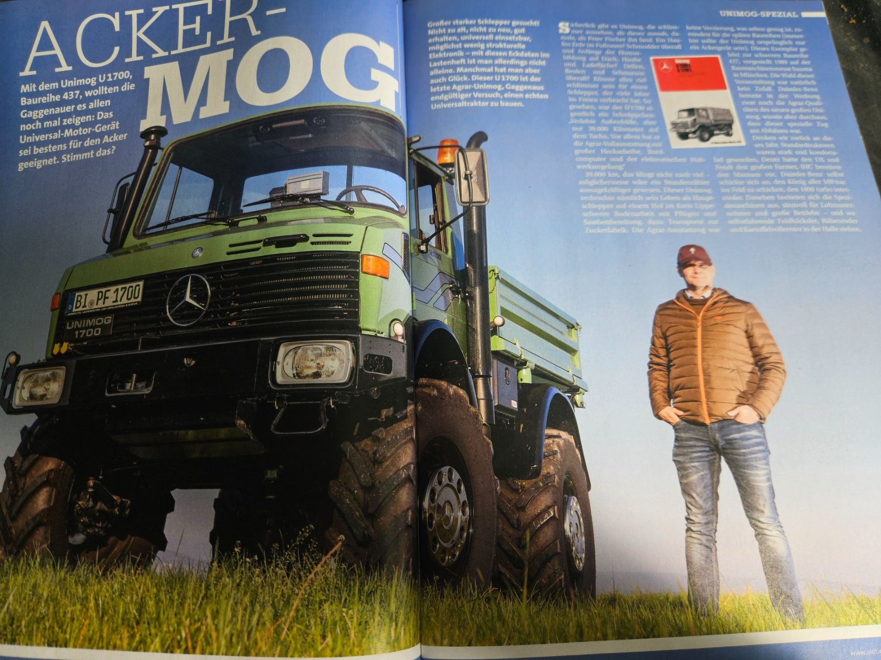 Unimog Trattori: Oldtimer Traktor 2/20 Eicher Fahr Unimog U1700 Someca xx – Usato da Flawil venduto da sr1_f6st 4