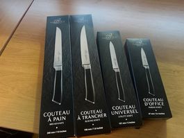SABATIER 4 COUTEAUX DE CUISINE NEUF