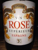 Vin rosé superieur espagne
