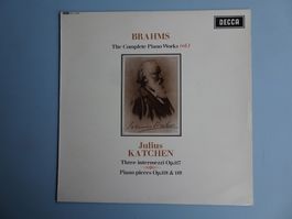 KATCHEN - Brahms Vol. 1 - Decca SXL 6105