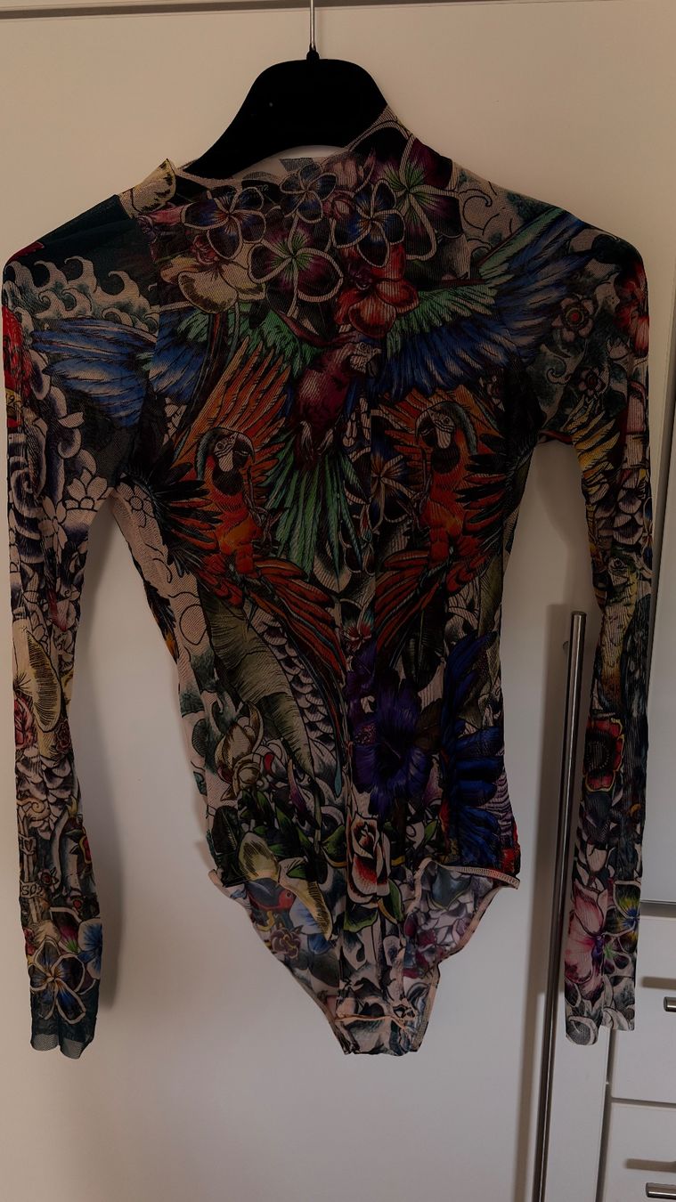 Dsquared2 Top: Dsquared Tatoo-Body mezh – Nuovo e nell'imballaggio originale da St. Moritz venduto da Capricorn88