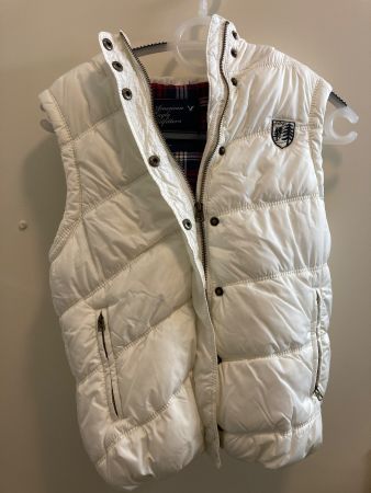 Weste Gilet blanc / American Eagle OutfittersTaille M