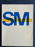 SAM FRANCIS, Katalog Amsterdam 1968, gut erhalten