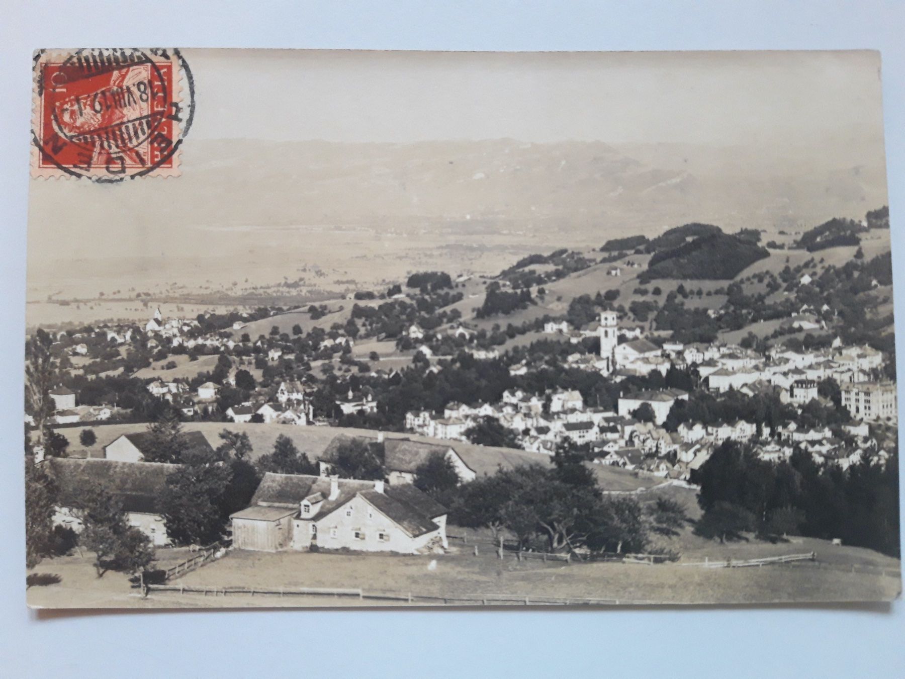 Ansichtskarten: Heiden Dorfansicht – Gebraucht aus Sargans von nicsam1815