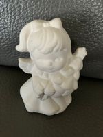 Angioletto in ceramica bianca