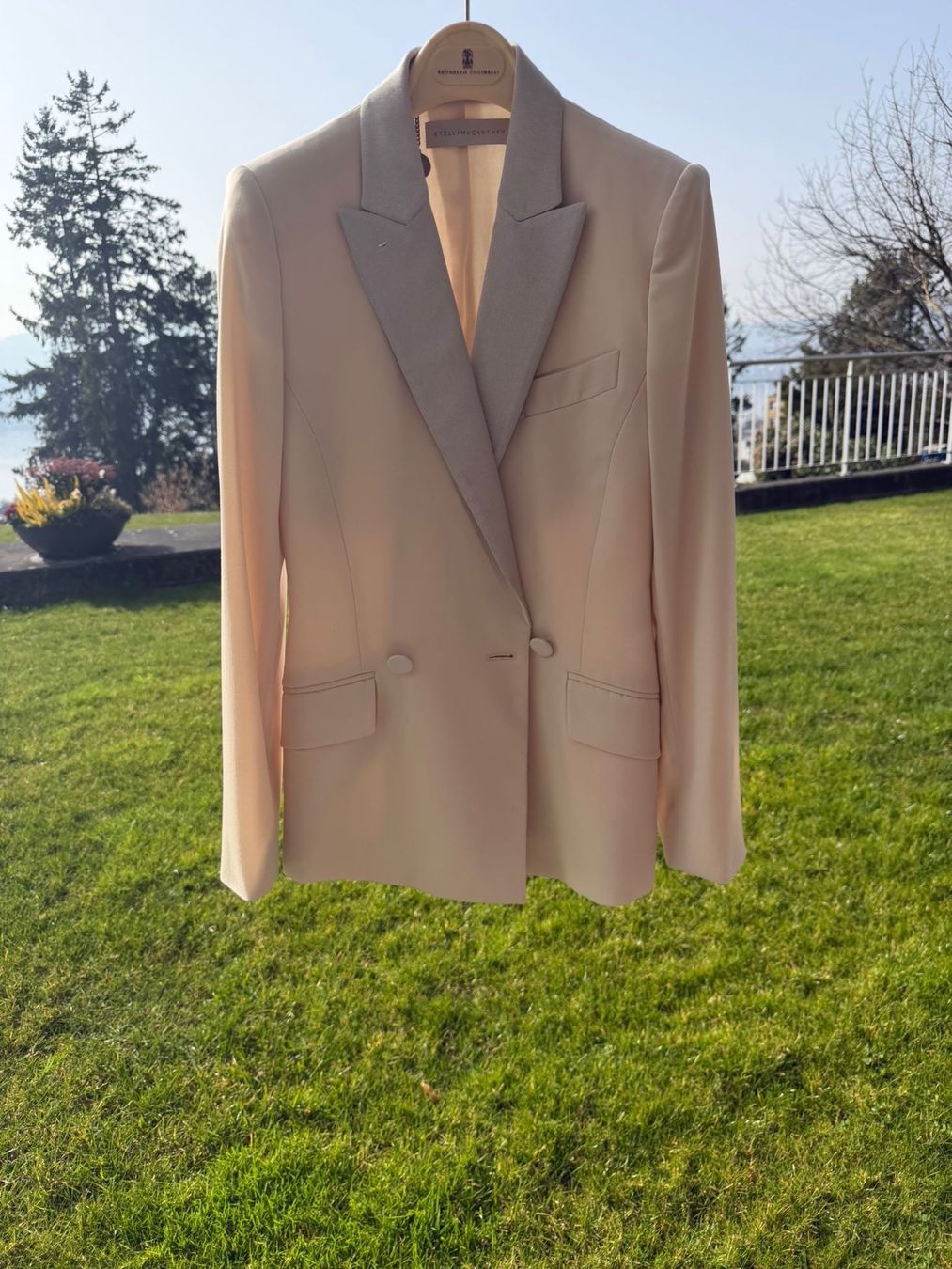 Stella McCartney Giacche: Stella McCartney Blazer elfenbeinfarben Grösse IT 40 – Usato da Erlenbach ZH venduto da OY 3