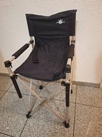 Campingstuhl faltbar schwarz inkl. Tasche