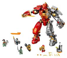 Lego 71720 Ninjago "Le Robot de feu et de pierre"