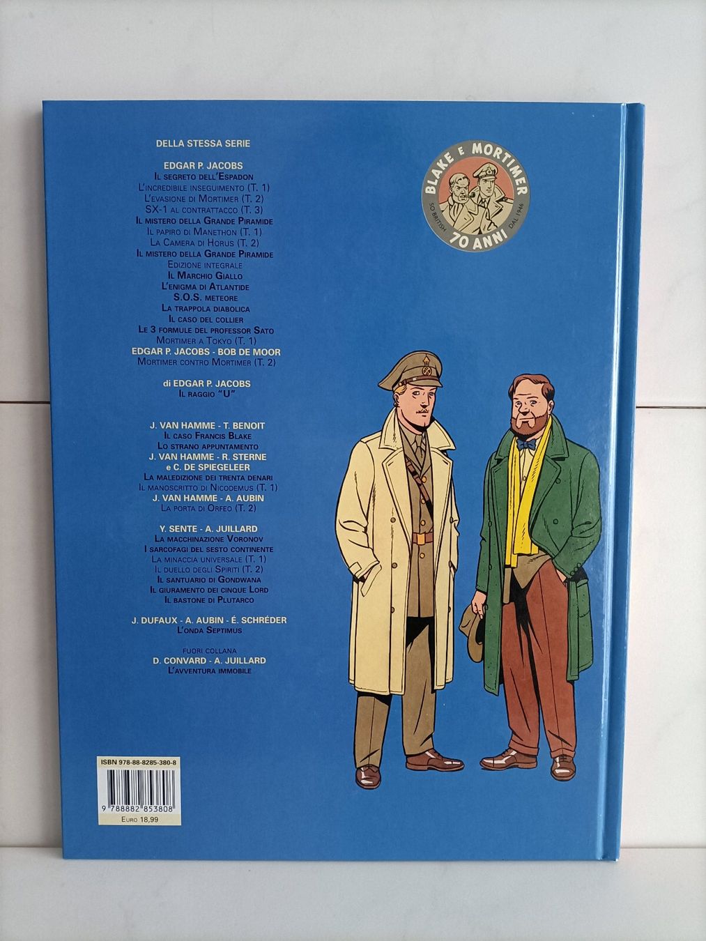 Fumetti: BD Blake e Mortimer -24- Il testamento di William S. / Yves – Usato da crans montana venduto da AB3963 1