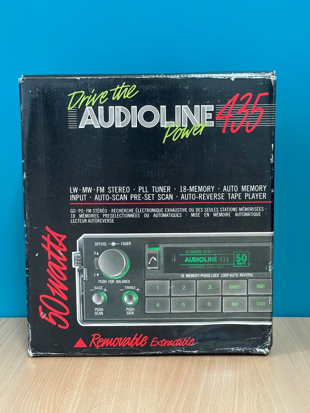 Radio: Autoradio (Audioline 435) – Nuovo e nell'imballaggio originale da Fehraltorf venduto da JLK-Jiri