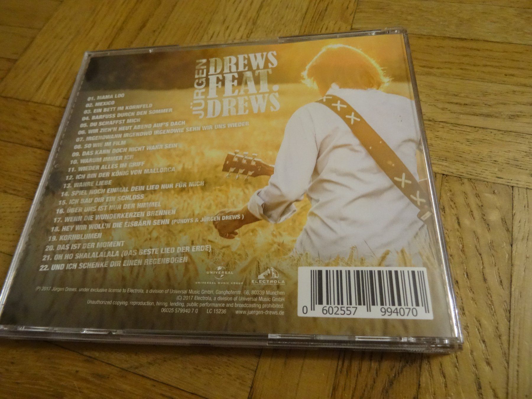 CD: Jürgen Drews  feat drews CD – Usato da Olten venduto da Disc-Ausverkauf 1