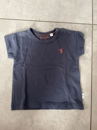 Sanetta pure, T-Shirt, dunkelblau, Gr. 62 NEU