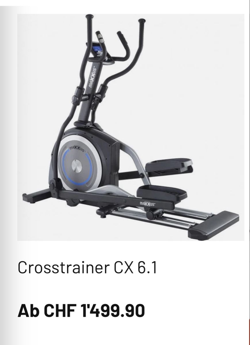 Maxxus Hometrainer: Maxxus Crosstrainer CX 6.1 – Gebraucht aus Chur von SaschaFluor 2
