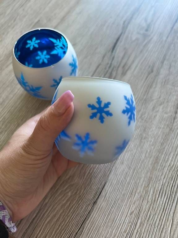 Portacandele: Porte bougie Partylite Flocons – Usato da Chessel venduto da Alyssia83 2