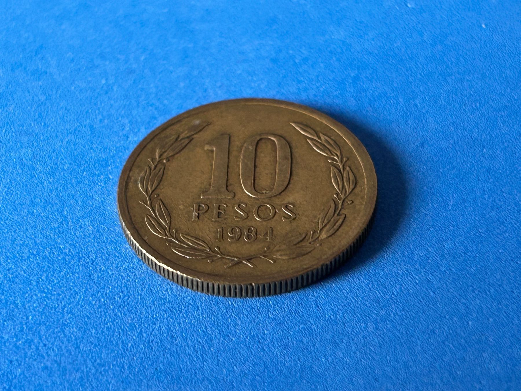 Tutti le monete: Chile - 10 Pesos 1984 – Usato da Corcelles NE venduto da AJKader 8