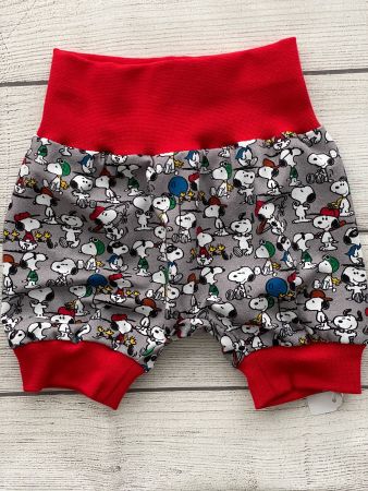 Kurze Pumphose Mitwachshose Snoopy Gr. 68/74 NEU