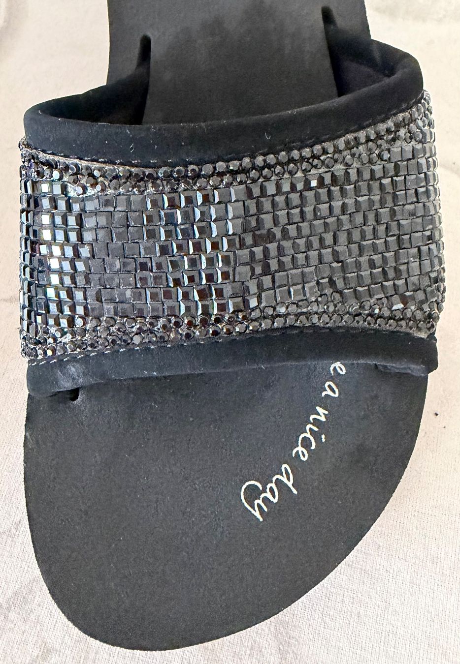 Damenschuhe: Clogs/Strandschuhe in Schwarz, Gr. 37 – Neu (gemäss Beschreibung) aus Zürich von Maria2021 4