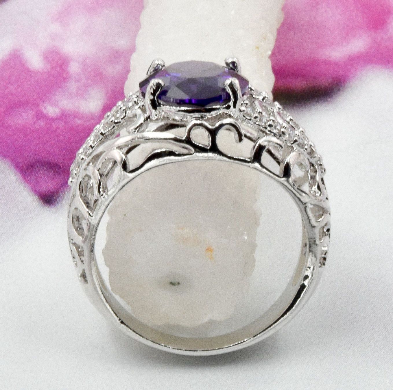 Anelli: Bezaubernder Ring mit Zirkonia – Nuovo e nell'imballaggio originale da Oberglatt ZH venduto da Diamond-Girl 1