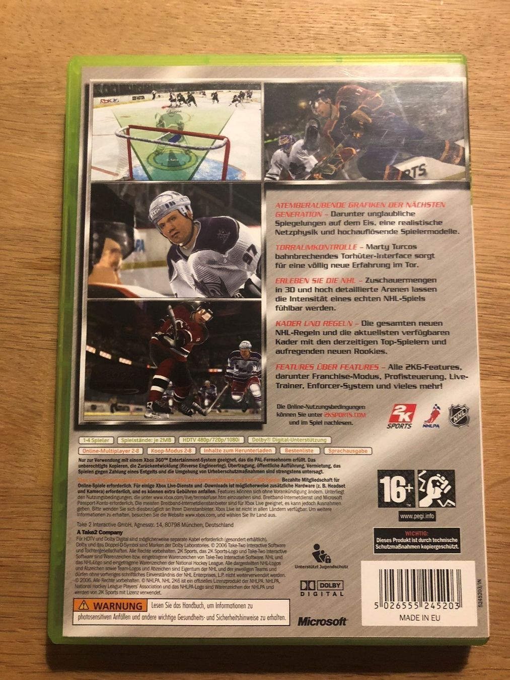 Microsoft Spiele: NHL 2K6 für Xbox 360 – Gebraucht aus Kestenholz von Dickies09 1