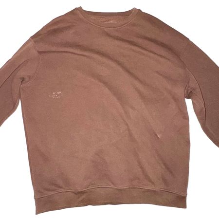 BERSHKA SWEATSHIRT BRAUN