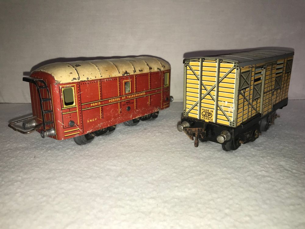 Wagon Voyageur AS échelle 0 - Style Hornby Jep, Vert, Occasion