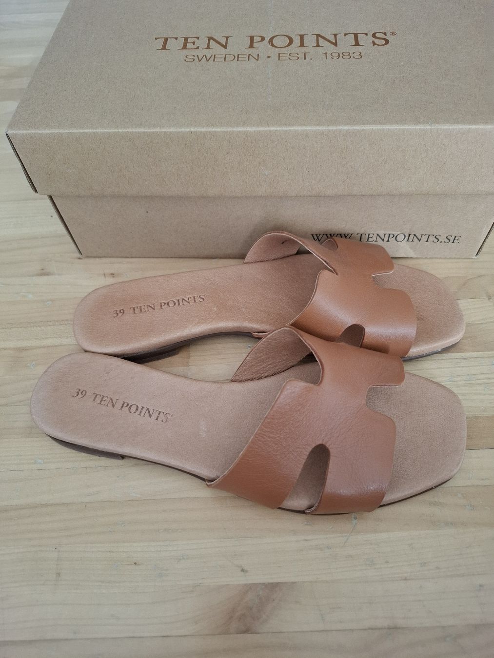 Scarpe da donna: TEN POINTS Sandalen /Slipper Grösse 39 neu – Nuovo (secondo la descrizione) da Grosswangen venduto da fesch01 1