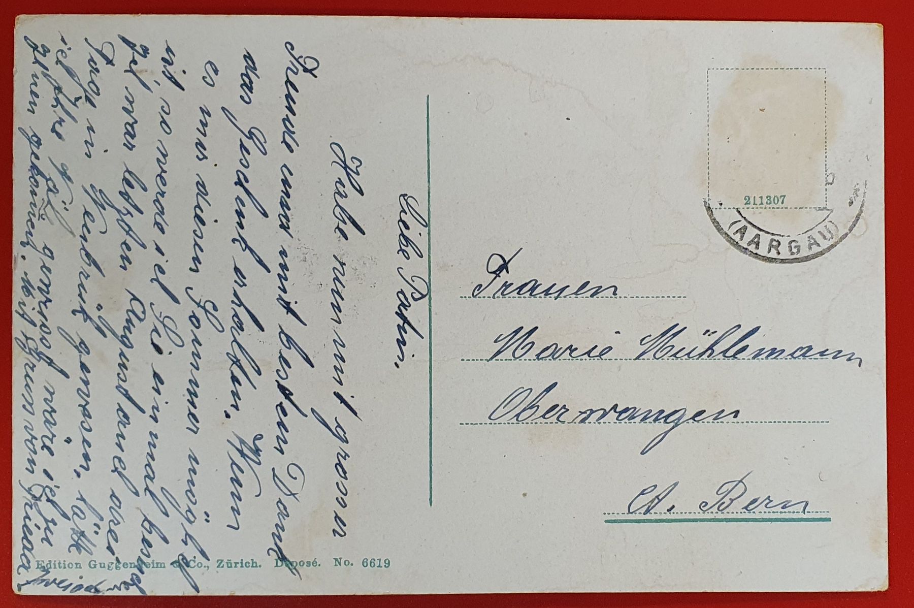 Ansichtskarten: Reinach AG - Unterdorf – Gebraucht aus Kreuzlingen von Rschweiz1 1