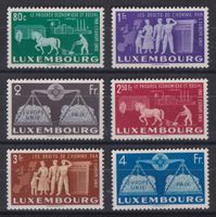 Luxembourg 1951: Europ. Einigung ** - Kat. 220.--
