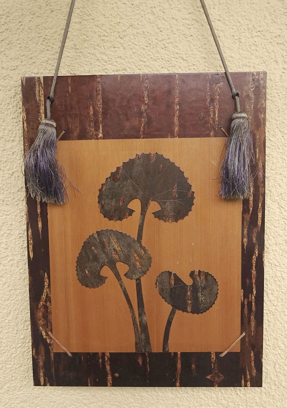 Poster & Bilder: Japan Holzbild Dekoration Kirschbaum – Gebraucht aus Winterthur von Hiruko 8