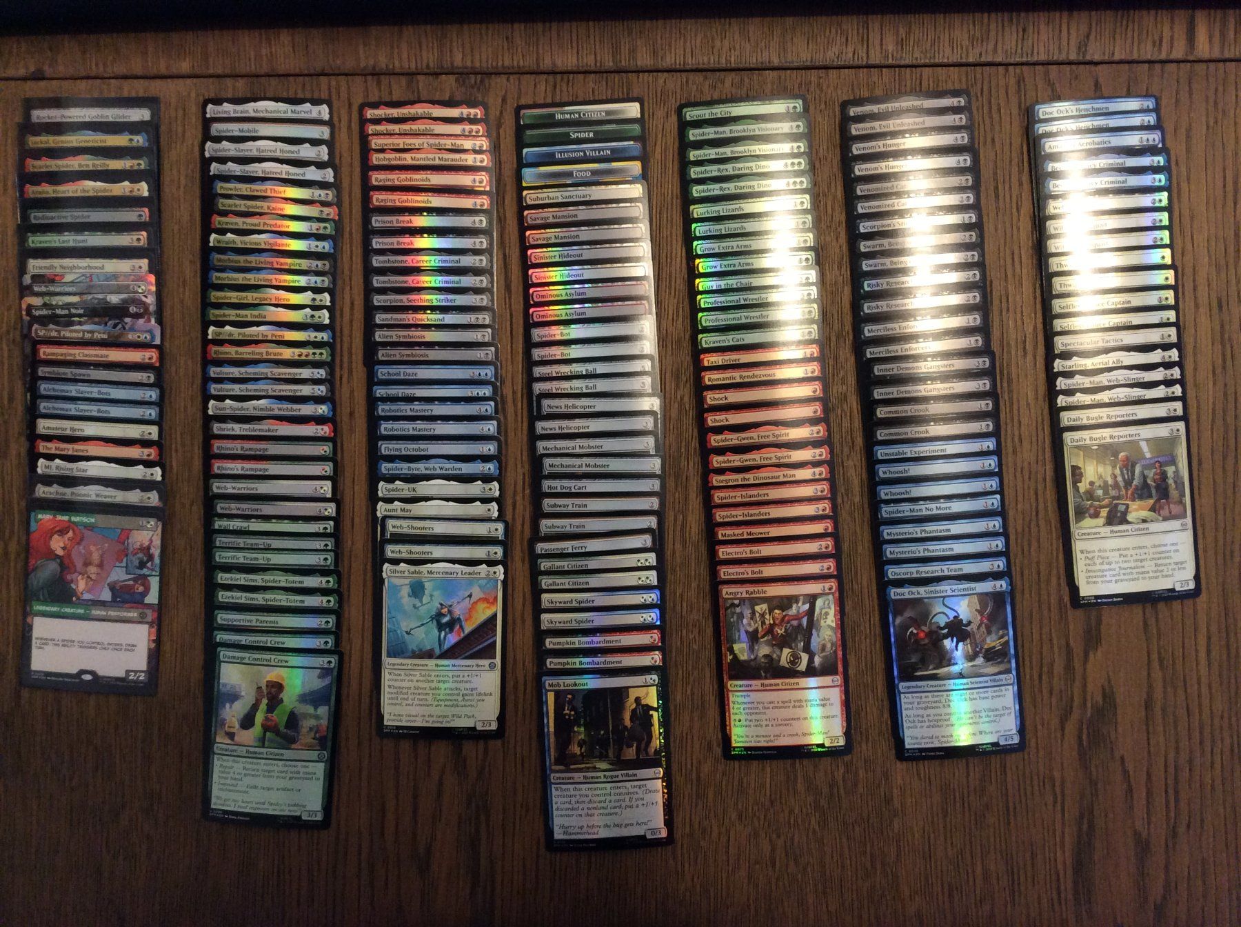 Magic The Gathering Carte collezionabili: MTG - Spiderman Foil Assortement x175 – Nuovo (secondo la descrizione) da Altdorf UR venduto da Spiel-Chreisel
