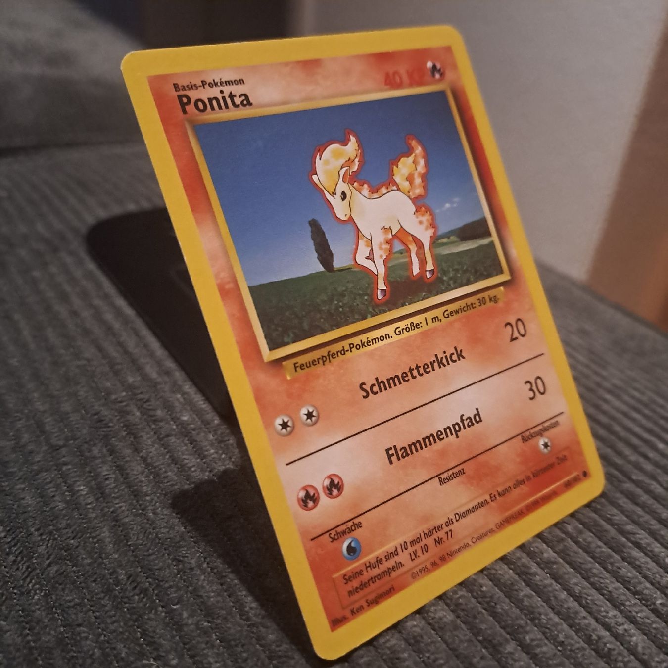 Pokémon Carte collezionabili: Ponita, Base Set 60/102 – Nuovo (secondo la descrizione) da Düdingen venduto da Ruge91 1
