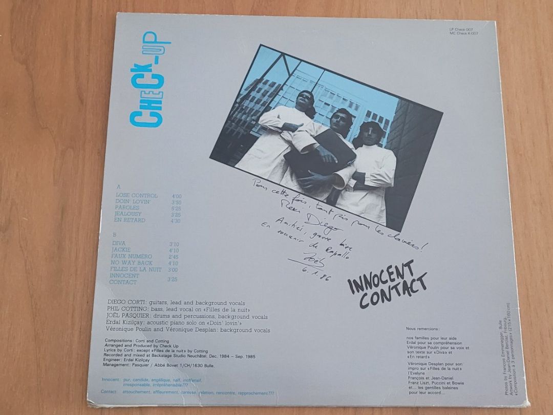 Schallplatten: LP  Check-Up – Gebraucht aus Martigny von MZ-67 1