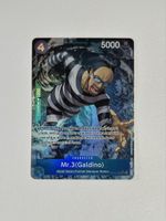 One Piece Karte Mr.3 Galdino OP16 SR AA