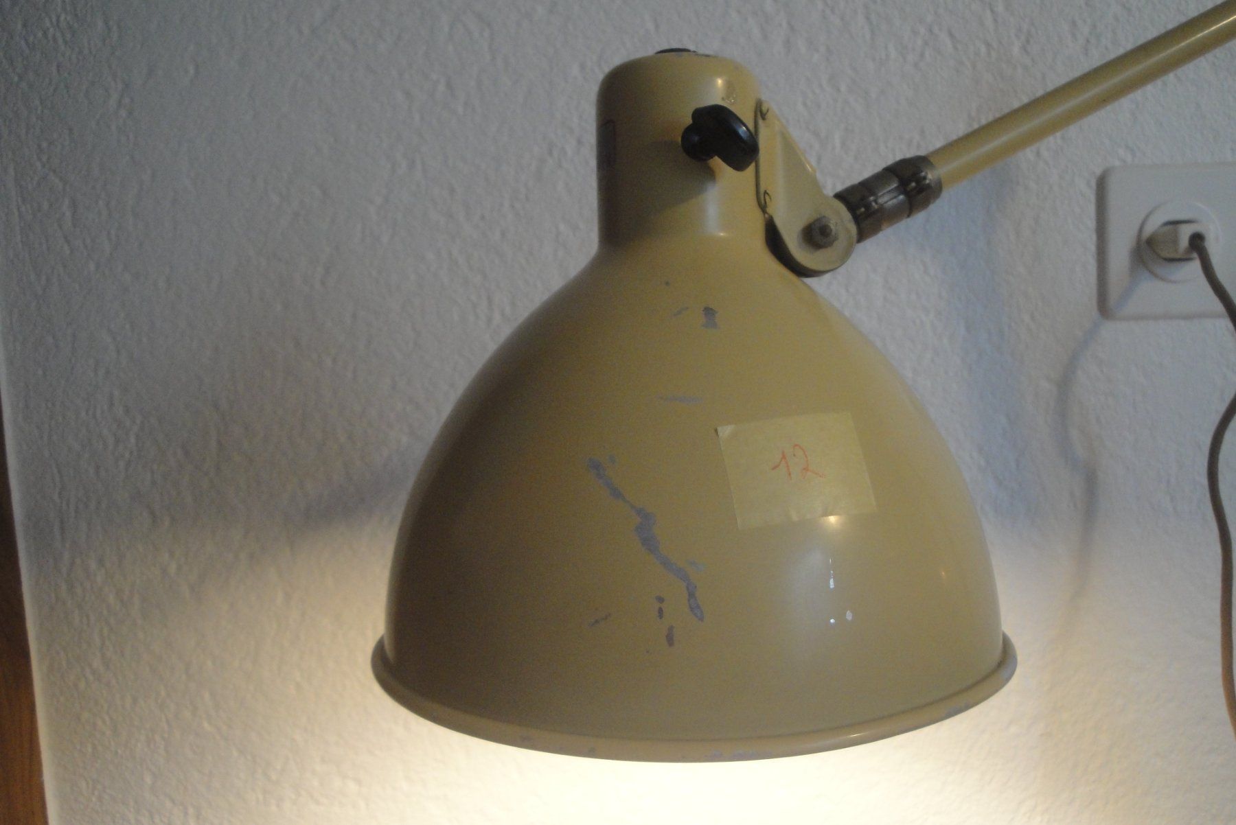 Lampen: Werkstattleuchte aus Metall – Gebraucht aus Zürich von Paykan 3