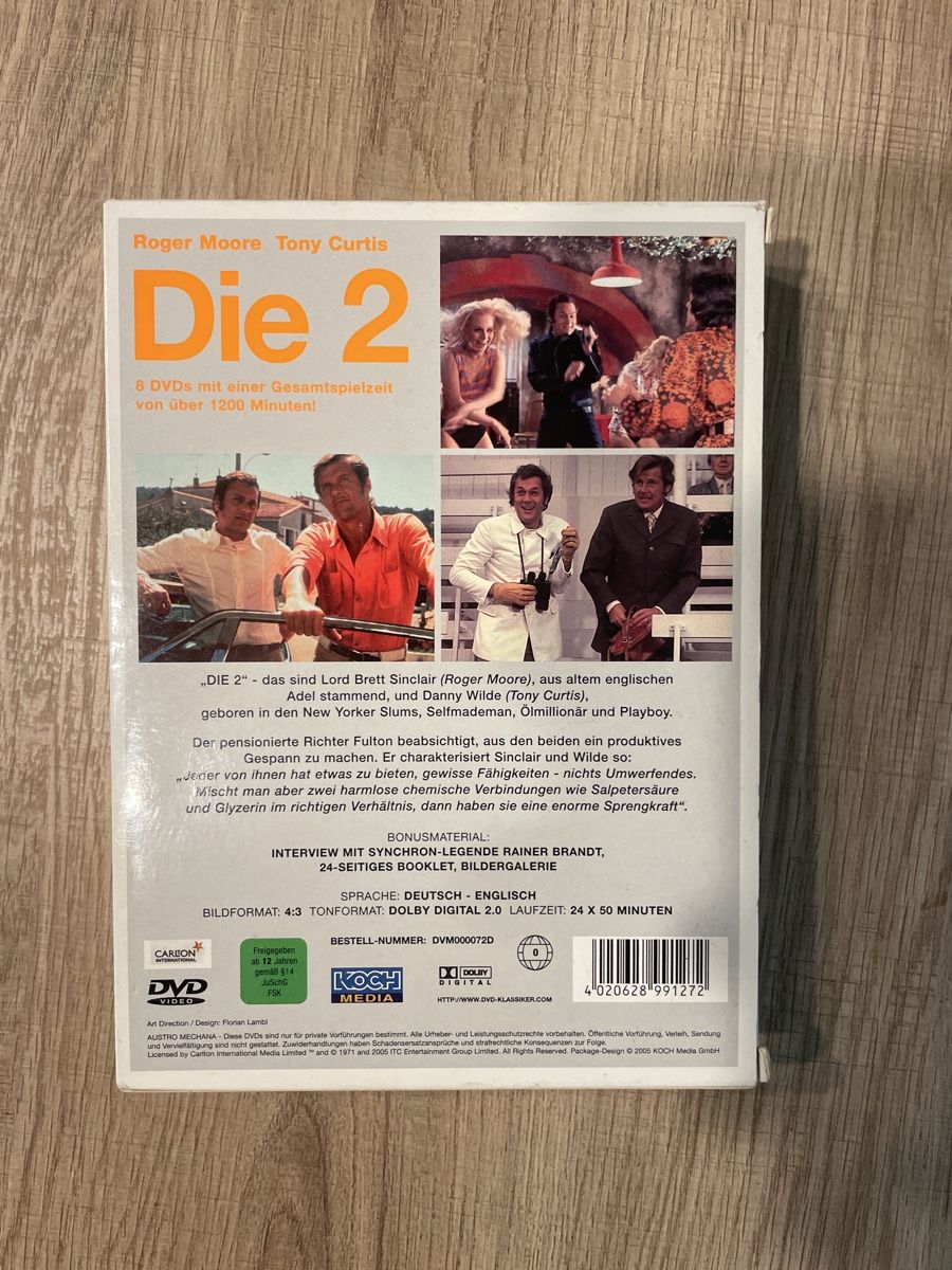 Alle DVDs: Die 2 Komplette Serie DVD – Gebraucht aus Hagendorn von masterchieff 1