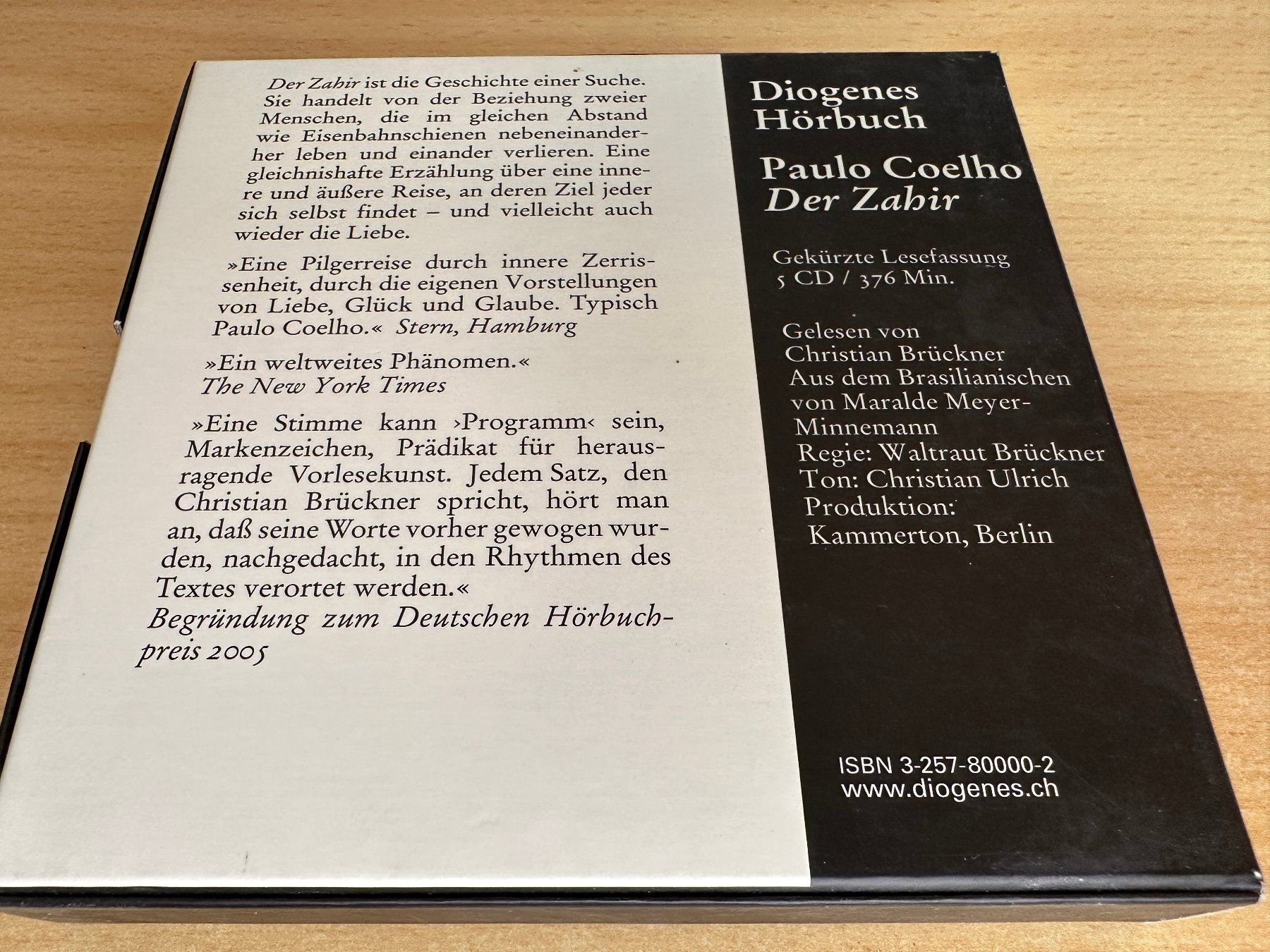 Audiolibri: Paulo Coelho - Der Zahir – Usato da Rikon im Tösstal venduto da Alpenmutz 1