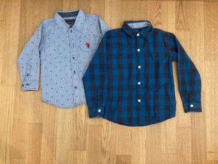 U.S. Polo & Nautica Hemden Set Jungen 4T/4