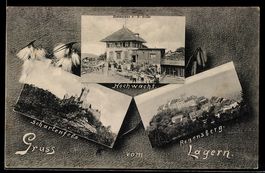 AK Boppelsen, Lägern, Restaurant Hochwacht v. F. Hofer, Scha