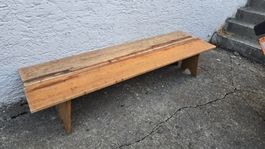 Holzbank Rustikal Holz 2 Stk.