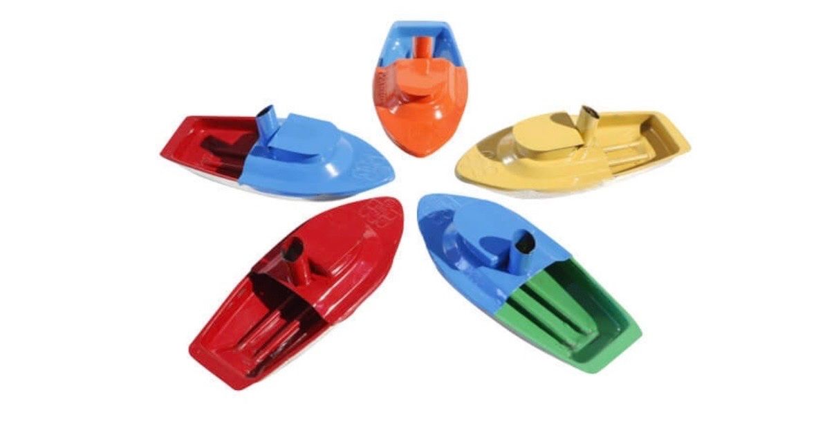 Giocattoli: Schlussverkauf - Pop Pop Boot mit Hütte "Hat Boat", – Nuovo e nell'imballaggio originale da Adliswil venduto da art-of-crafts 1