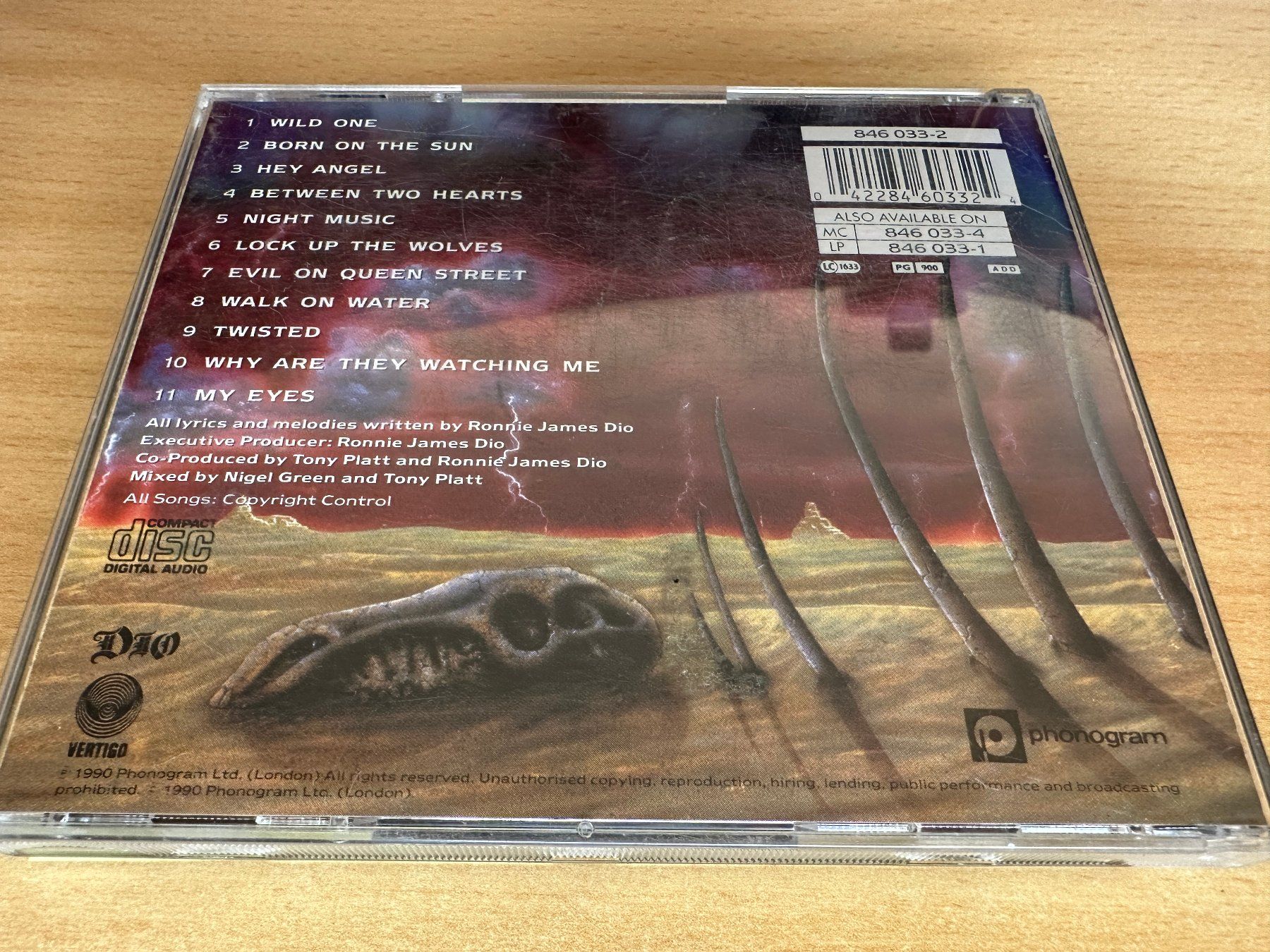 CD: Dio – Lock Up The Wolves – Usato da Rikon im Tösstal venduto da Alpenmutz 1