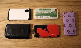 Etuis und Covers z.B. Bugatti, Spigen