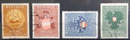 Österreich Kat. 937-940 gest. 1949 Kat. 45 Euro