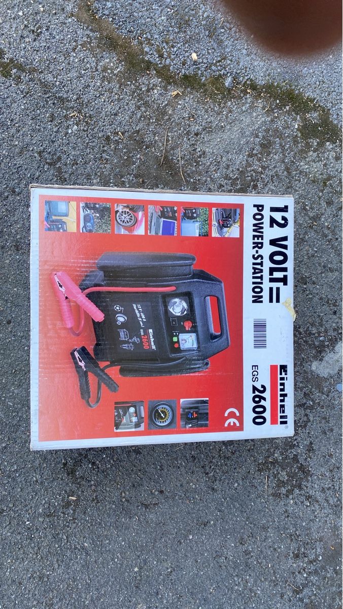 Einhell Caricabatterie: Einhell EGS 2600 Starthilfe 12V - Sofort bereit im Notfall! – Nuovo (secondo la descrizione) da Jona venduto da J_M