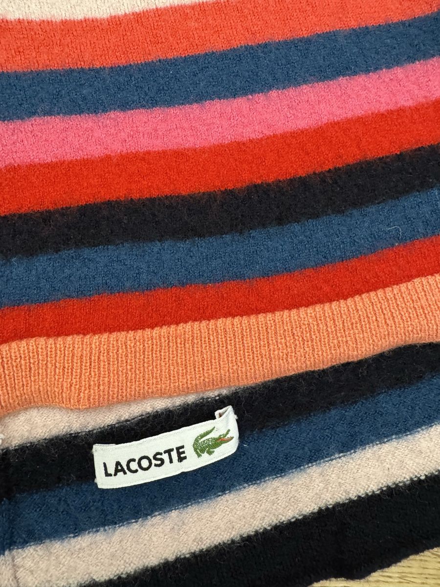 Lana: Écharpe en laine Lacoste – Usato da Puplinge venduto da Cechth 1