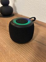 Bluetooth Lautsprecher Soundbox schwarz mit Licht NEU