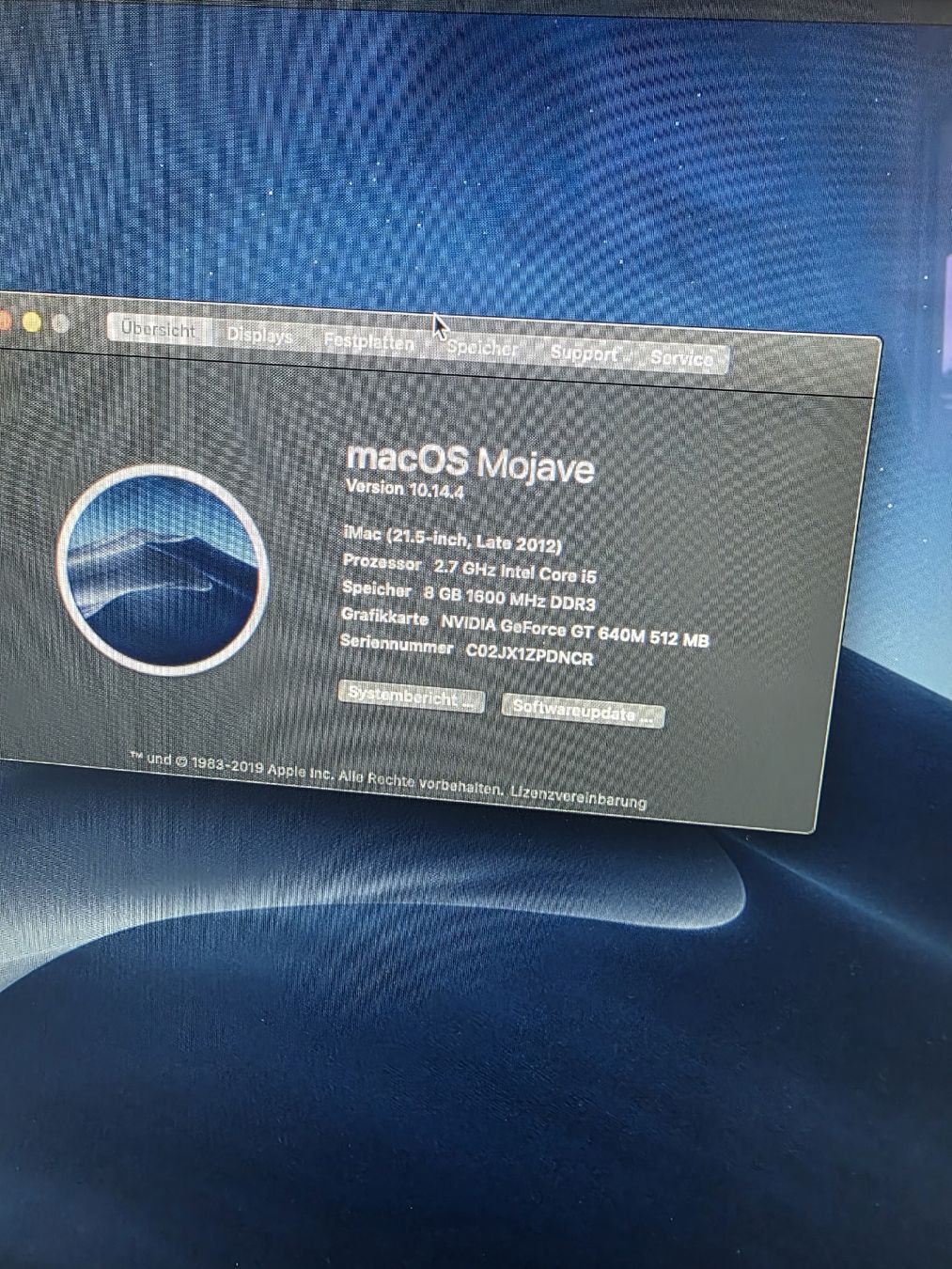 Apple PC: Apple iMac 2012 – Usato da Gerlafingen venduto da geox1 6
