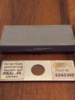 Carl Zeiss zentrier Glas / Slide, ( Platte ) Gratis Versand
