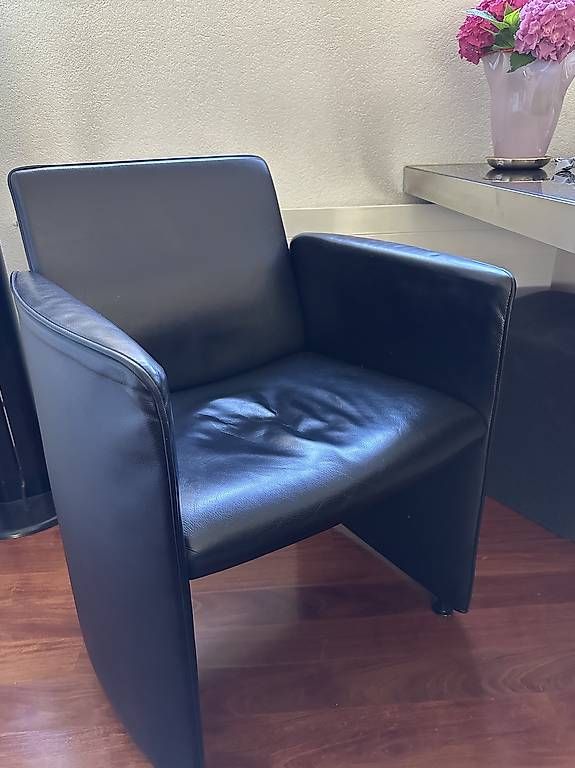 Poltrone: 2 stück lederfauteuil schwarz – Usato da Zürich venduto da Tarmosas1 1