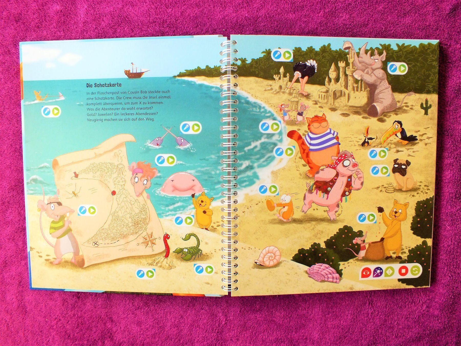 Bücher: tiptoi CREATE Buch – Die Magische Insel der Tiere – Gebraucht aus Müllheim Dorf von Seeeule01 2
